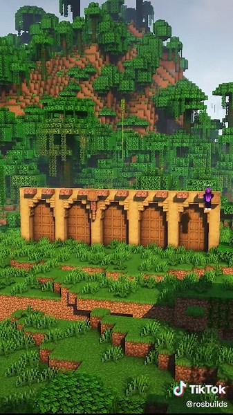 Creative Minecraft Wall Designs: Part 3