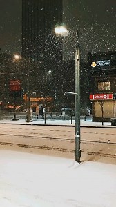 203 reactions · 25 shares | Middle of the night can be so peaceful downtown while it's snowing  Thankfully it's not too cold out. #yyc #calgary #springweather #snowing❄️ #Alberta #downtowncalgary | CMcalgary | Facebook