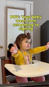 How to teach baby sign language