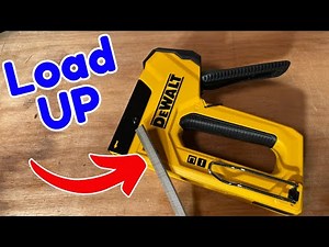 How to Load Up a DeWALT Staple Gun (Step-by-Step Guide)