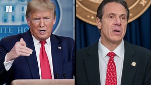 105K views · 1.6K reactions | President Donald Trump is feuding with Andrew Cuomo while the New York governor pleads for help getting medical supplies. | HuffPost | Facebook