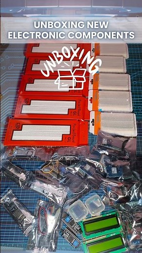 Unboxing New Electronic Components In Telugu #shorts #shortsfeed