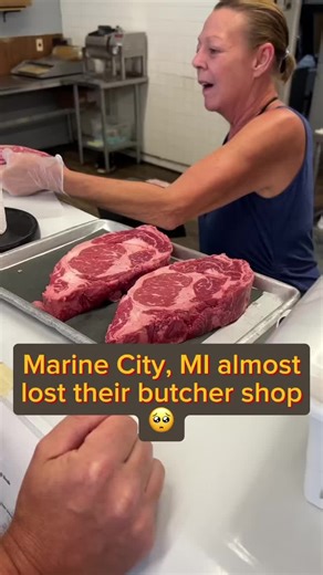 Our comeback story isn’t fully written yet - but you can help make it happen if you share our story! We’re Zimmerman’s Meat Market, in Marine City, MI! We’re here to supply St. Clair County (and beyond 🚀) with fresh, pastured-raised beef and pork 🥩🥓Along with the original recipes from the original owners - the Zimmerman’s! #butcher #puremichigan #smallbuisness #meat