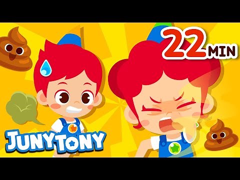 Funny Potty and Body Songs for Kids | Best Kids Songs | Preschool Learning Songs | JunyTony