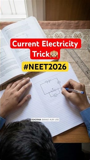 Current Electricity Trick! ⚡️ #neet2026 #physics #motivation