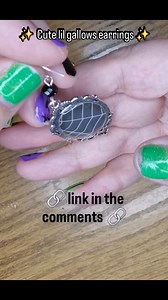 Gallows humour only! Available with sterling silver or surgical steel ear wires 🖤 #gallowshumor #gothicjewelry #gothjewellery #AlwaysAlternative #gothic #goth #alternative #guillotine | Always Alternative