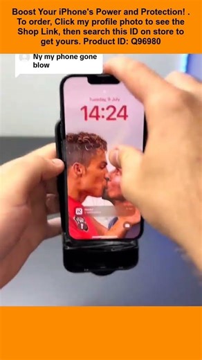 Protect your iPhone from shocks.