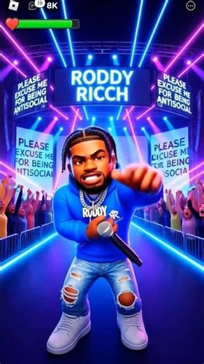 RODDY RICH ROBLOX #roblox #roddyrich