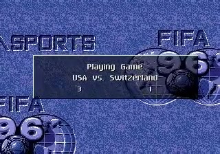 【MD游戏回顾268】FIFA Soccer 96 - Tournament (Sega Genesis) (By Sting)