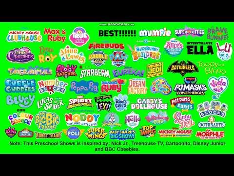 [FIXED/Reupload] My Best to Worst Preschool Shows list (v2)