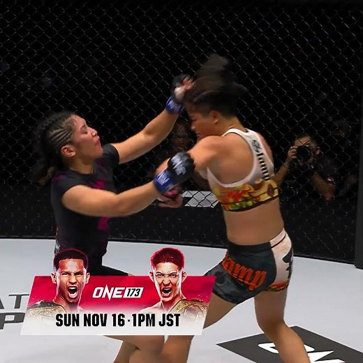 ELBOW POWER 💥 Can Stamp use that same strength against Kana Morimoto at ONE 173?