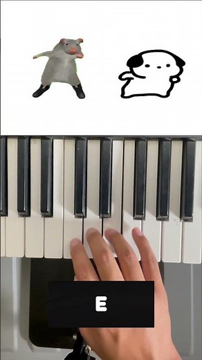 Joyful - Chess (Chess type beat) Rat Dance (easy piano tutorial)