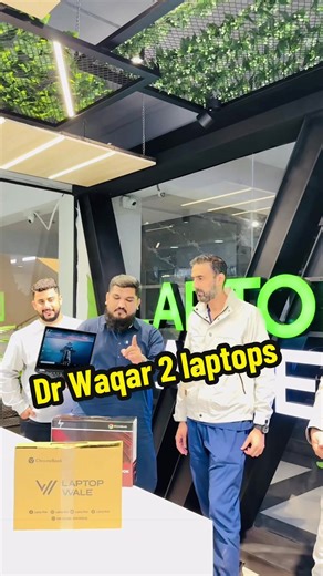 Dr.Waqar bought 1 Laptop & 1 Chromebook ✨ Laptop Wale Mega Outlet ✨ Jahan quality ho sachai ke saath 🤝 📍 Office No 15, 15th Floor, United Center, Saddar Karachi 📞 0341 2121 029 Khareedari ho itminaan aur bharose ke saath 🤍 #Laptop #LaptopWale #trending #HP #fyp