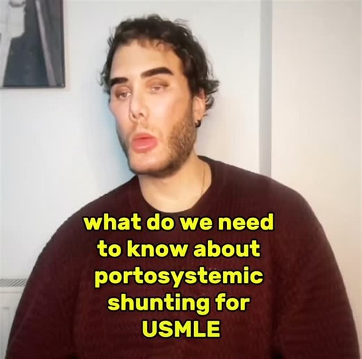 “What do we need to know about portosystemic shunting for USMLE?” #mehlman_medical #usmle #usmlestep1 #usmlestep2 #medicalschool | Mehlman Medical
