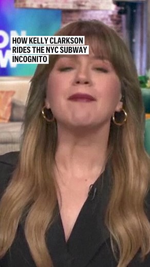 1.4M views · 9.5K reactions | Kelly Clarkson explains how she rides the New York subway “all the time” without being recognized. | AP | Facebook