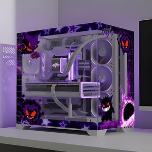 Gengar PC Case Skin, Sticker - Pokemon Anime Gaming Pc, Decal Gift for Gamers - Etsy