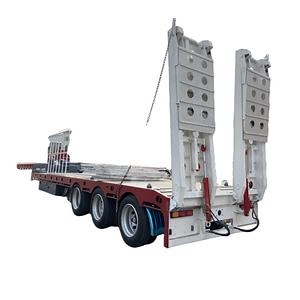 [Hot Item] Durable 60 Ton Lowboy Trailers with 3 Axles for Sale