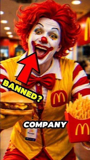 The Scary Truth About Ronald McDonald 🤡 🤯 #shorts