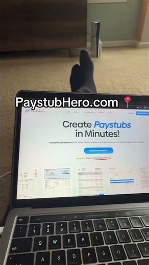 Yes, you can create paystubs online 😈 #trending #paystub