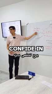 1.4K views · 790 reactions | Confide in someone ✅️ #تعلم_اللغة_الانجليزية #انجليزي #learningenglish #pronunciation #viral | English with Karim | Facebook
