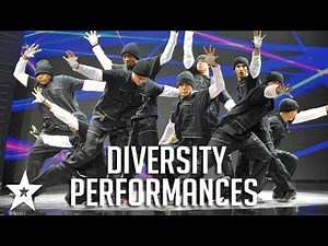 ALL FULL Diversity Performances on Britain's Got Talent! | Got Talent Global