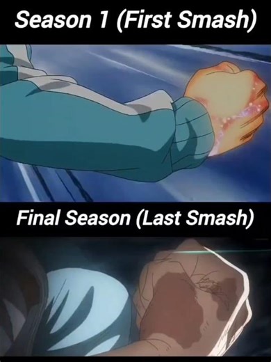 Midoriya first and final smash