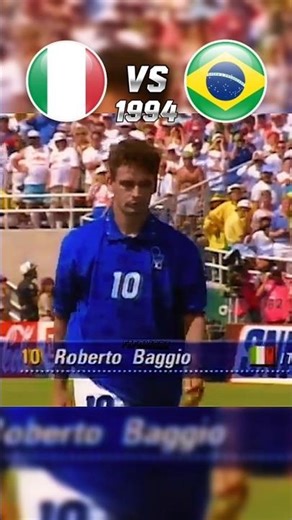 Brazil 🆚 Italy 1994 Final | Roberto Baggio missed