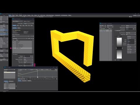 LightWave plugin - SG Fertilizer - Extrude