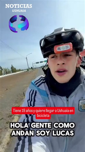 NoticiasUSHUAIA on Instagram: "​A fuerza de pedal y sueños: el joven de 19 años que cruza el país para conquistar el "Fin del Mundo" ​Con una bicicleta cargada de esperanza y un presupuesto ajustado, este aventurero desafía los límites geográficos y personales en una travesía de miles de kilómetros hacia Ushuaia. ​A los 19 años, cuando la mayoría de los jóvenes se debaten entre la carrera universitaria o el primer empleo formal, él decidió que su oficina sería la Ruta 40 y su techo, el cielo est