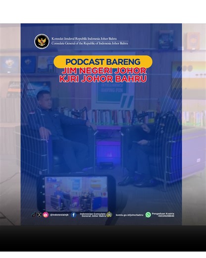 1.5K views · 33 reactions | ️ Podcast Kolaborasi JIM Negeri Johor &...