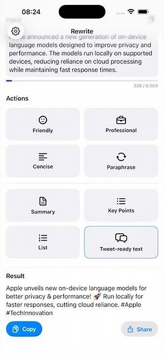 Rewrite Text - AI Writing Tool