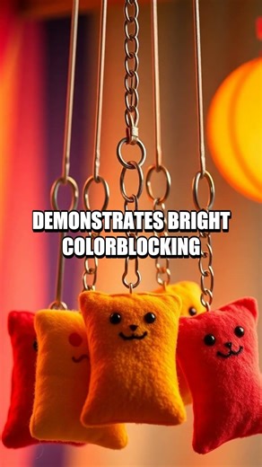 Cozy Felt Snack Keychains DIY