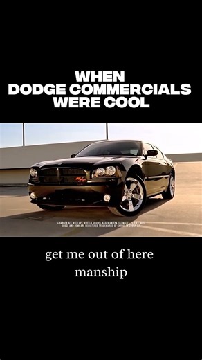 Dexter Narrated This Dodge Charger Commercial?! 🔪🔥 #dodge #charger #chargerrt #dexter #commerical