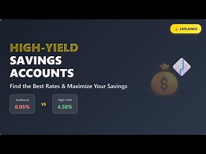 High-Yield Savings Accounts Explained: How to Find the Best Rates & Maximize Your Savings