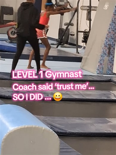Level 1 today… Olympics loading ⏳🤸🏽‍♀️ Every great gymnast started right here #Gymnastics #olympics #fyp #Athlete #Gym