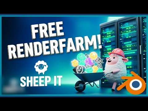 Render FAST & FREE in Blender 4.5 with SheepIt Renderfarm!