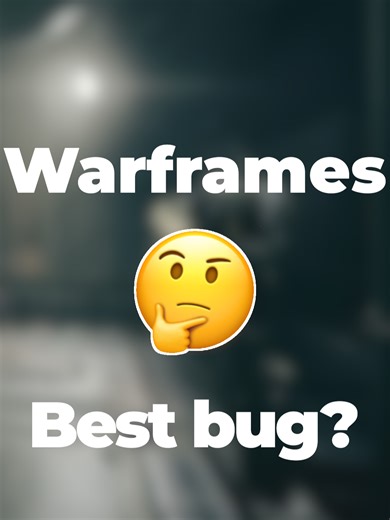 What is the best bug in Warframe? #theoldpeace #warframecreator #tennocreate #warframe #shadowgrapher #devstream #follie #tennocon #tennocon2026 #f2p #twitchstreamer #meme #guide #gaming #warframetiktok