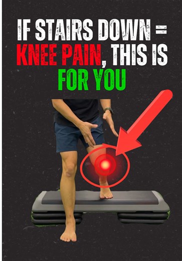 Knee pain when coming down the stairs? Here’s something most people don’t realise 👀 👉 It’s often the back knee that hurts the most. You notice it’s getting worse. Stairs feel harder. Your knees feel stiffer. Bending them doesn’t feel smooth anymore. You’ve tried stretching, strengthening, maybe even multiple therapies… But the relief never seems to last. The pain keeps coming back. The stiffness never fully goes away. Here’s what’s really happening. When your knee can’t access a proper bend (w