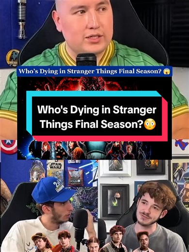 Stranger Things fans Wafellow Hatguy and Cris Parker debate their favorite character, hype for the final season, and shocking death predictions. #StrangerThings #FinalSeason #SteveHarrington #NetflixShows #FanTheory