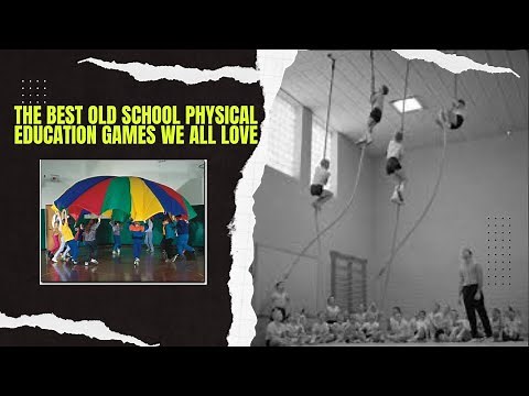 Old School Physical Education Games That We Used To Play Back In The Day! Best Ever! 1970’s 1980’s!