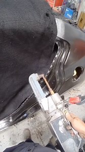 39K views · 537 reactions | Welding a new quarter panel on this Honda Civic! Be sure to check out the full length video of this quarter panel replacement just dropped on my Facebook channel! #quarterpanel #welding #autobody #civic #hondacivic | BluecollarKyle | Facebook