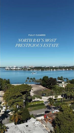 A BLANK CANVAS ON NORTH BAY ROAD.