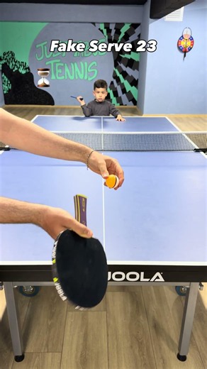 Ping Pong Fake Serve 23 👶🏓