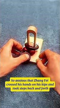 White Rope Illusion… The Wooden Ring Isn’t Really Stuck 🪵⚪🔗 Can You See It 🧠🔥#Intilligence #Think