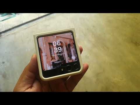 SAMSUNG Galaxy Z Flip 5: How to turn on or off Lock screen notifications (Android 13)