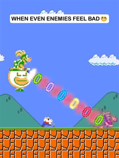 They didn't want to hurt old Mario #retrogaming #gaming #mario #fyp #nintendo