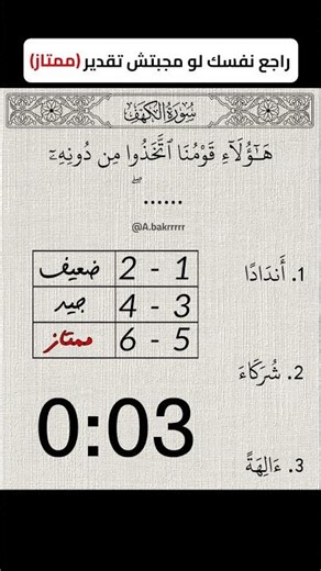 جبت كام من ستة ؟ .... سورة الكهف 14 - 15 ... القارئ المنشاوى #المصحف #قرآن #اكسبلور #لايك #تلاوة