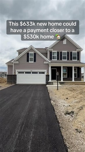 This $633K New Home Near Westerville Ohio Could Have a Payment Closer to a $530K Home