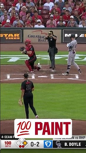 Chase Burns dots the corner 🎨🔥