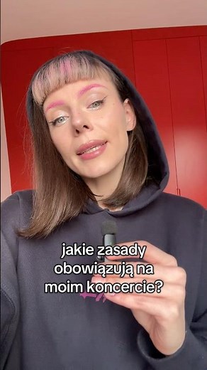 Jakie zasady obowiązują na moim koncercie? #lotta #koncert #zasady